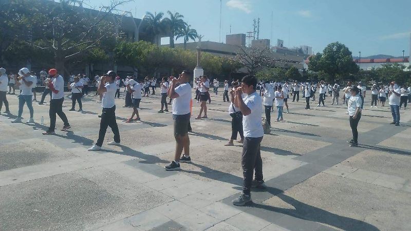 Boxeo por la paz en Chiapas